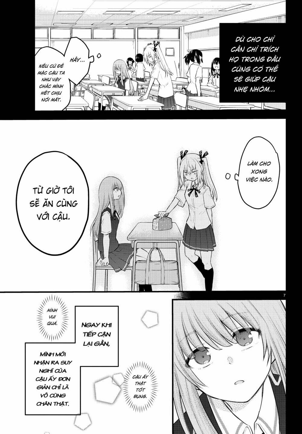 Koe Ga Dasenai Shoujo Wa "Kanojo Ga Yasashisugiru" To Omotte Iru Chapter 6 - Trang 2