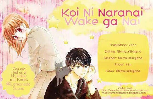 Koi Ni Naranai Wake Ga Nai Chapter 14 - Trang 2