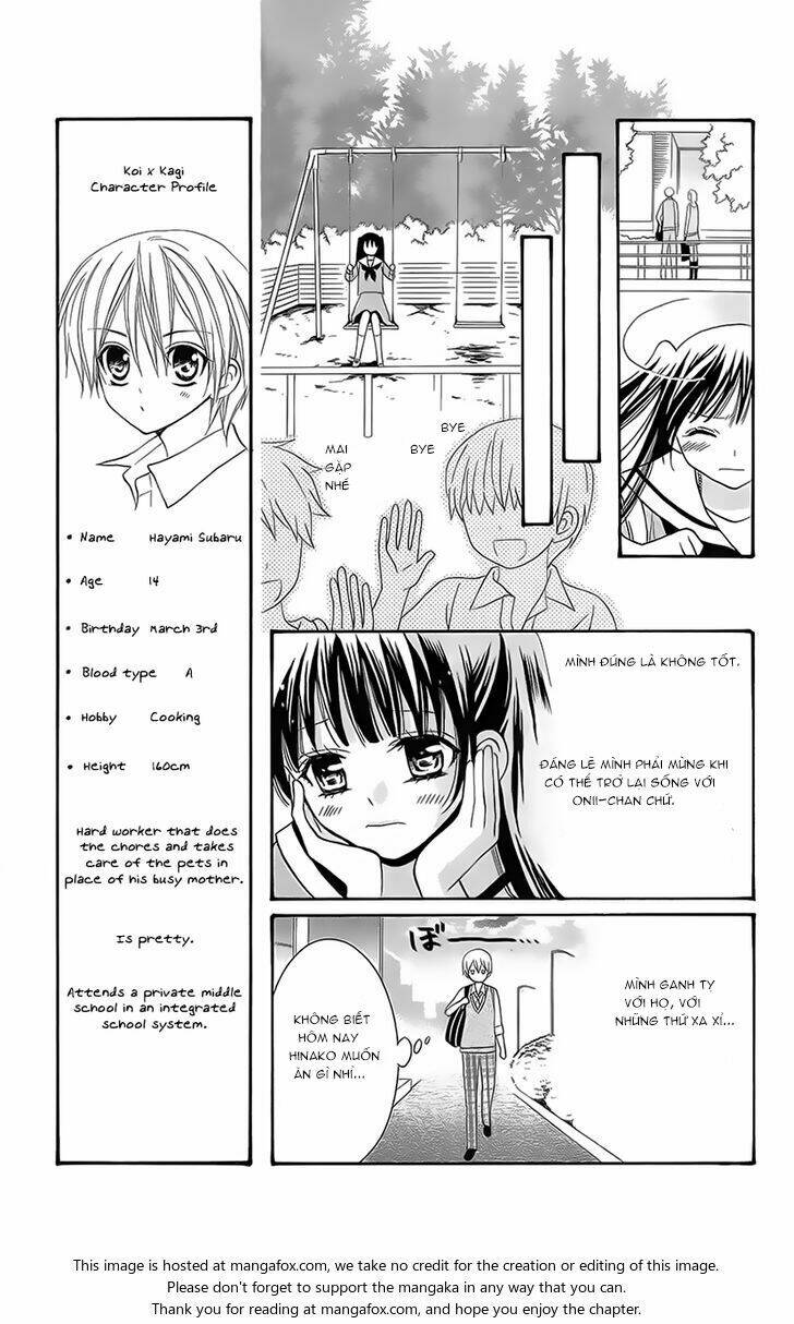 Koi X Kagi Chapter 3 - Trang 2