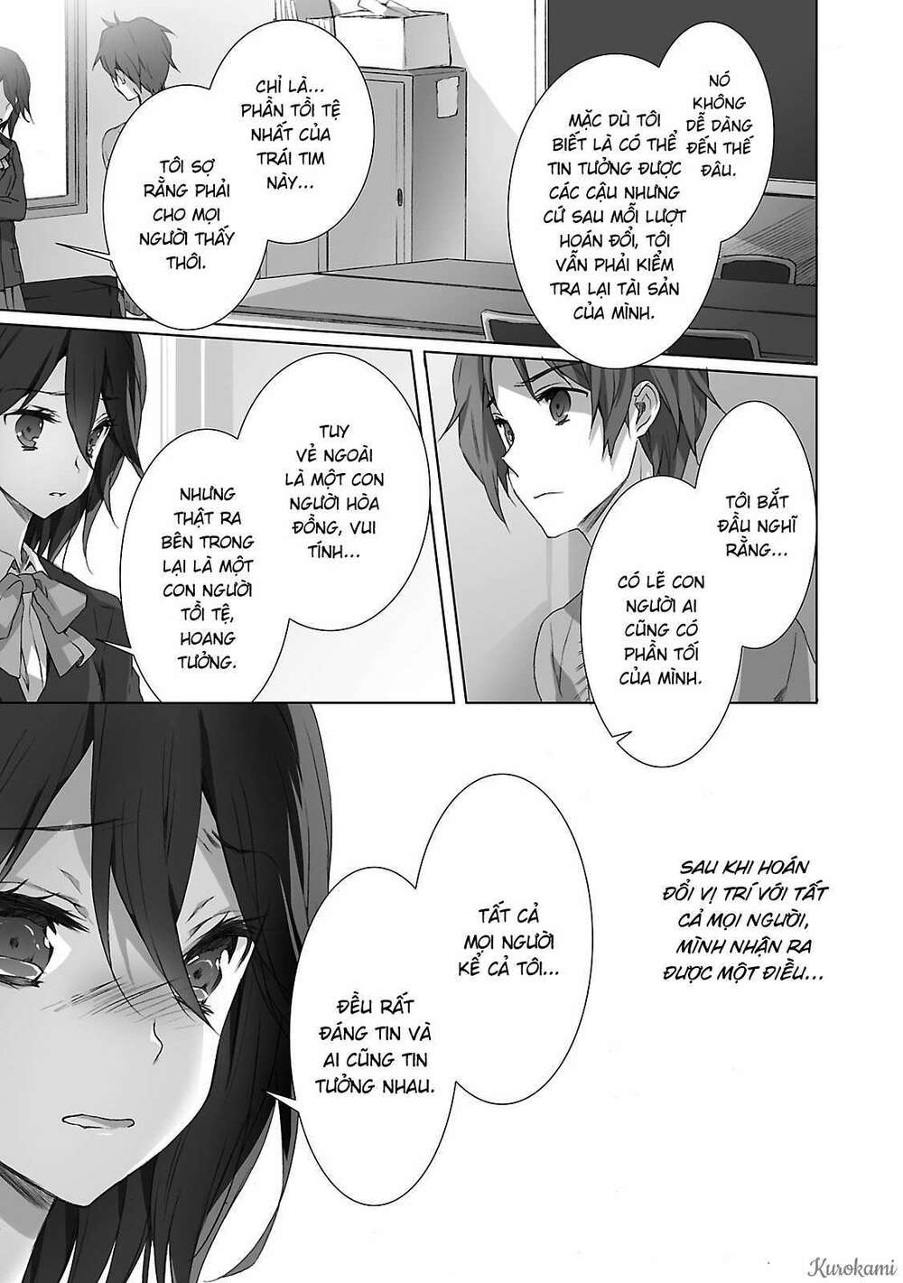 kokoro connect chapter 9 - Trang 2