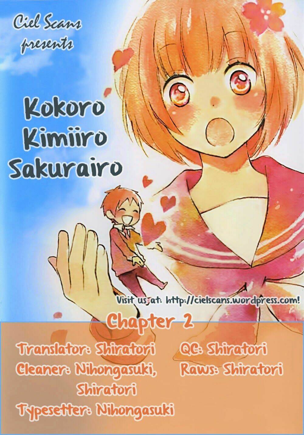 Kokoro Kimiiro Sakurairo Chapter 2 - Trang 2