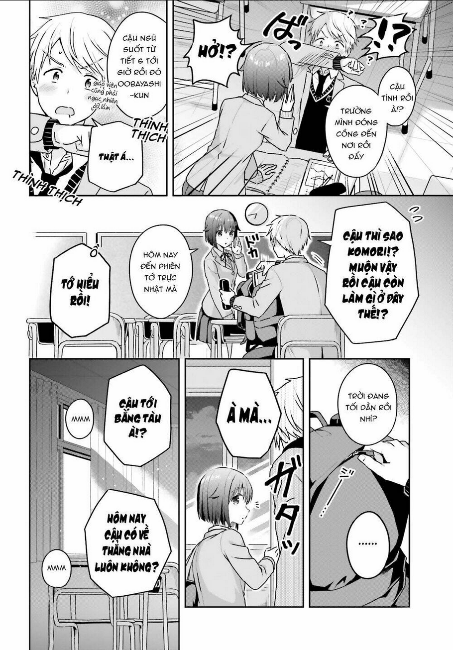 komori-san trầm lặng và oobayashi-kun ồn ào chapter 11 - Trang 2