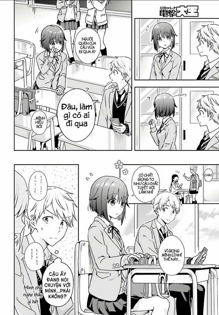 komori-san trầm lặng và oobayashi-kun ồn ào chapter 2 - Trang 2