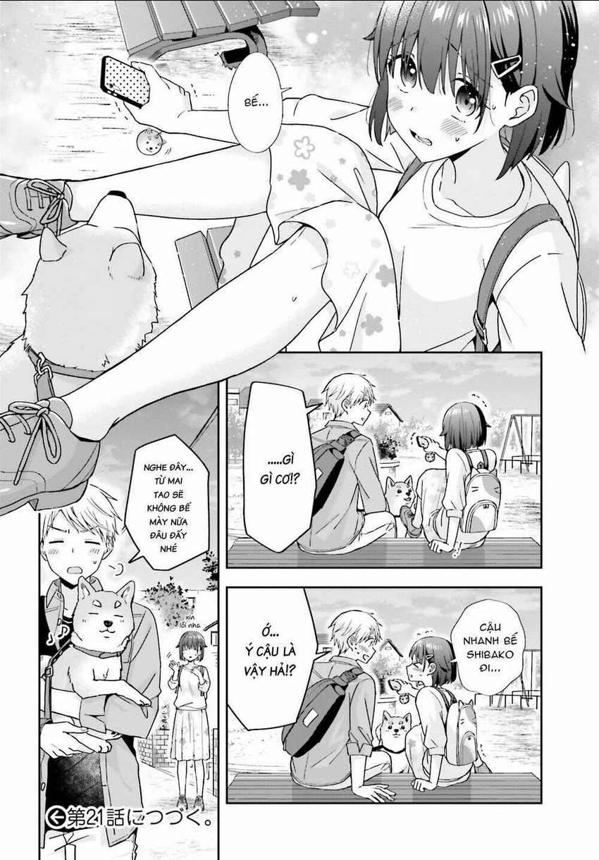 komori-san trầm lặng và oobayashi-kun ồn ào chapter 20 - Trang 2