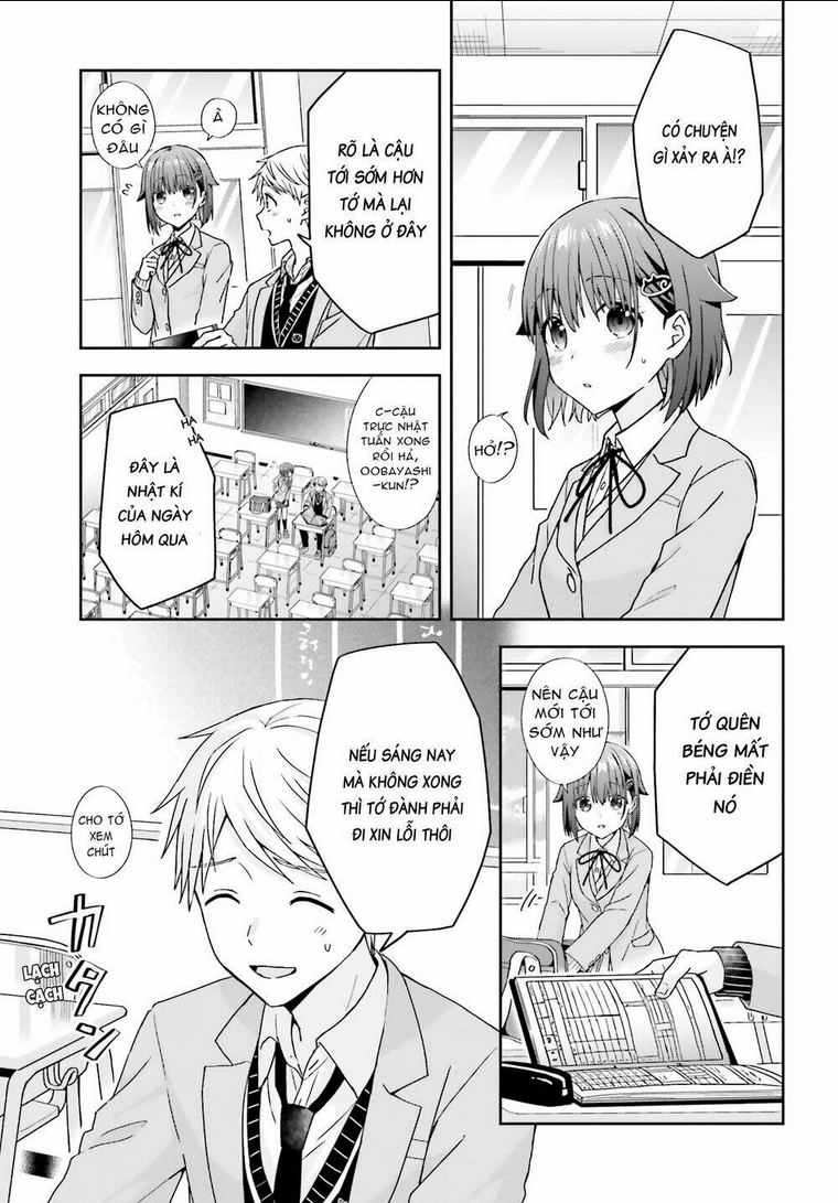 komori-san trầm lặng và oobayashi-kun ồn ào chapter 24 - Trang 2