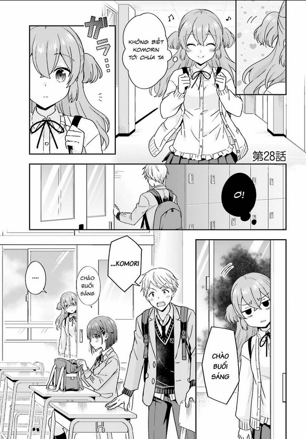 komori-san trầm lặng và oobayashi-kun ồn ào chapter 28 - Trang 2