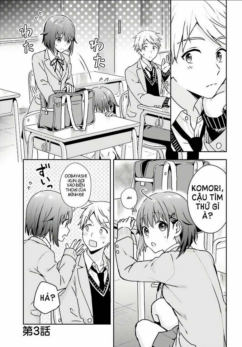 komori-san trầm lặng và oobayashi-kun ồn ào chapter 3 - Trang 2