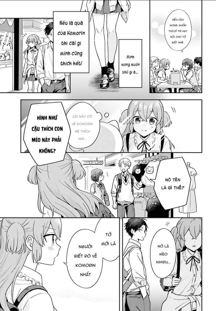 komori-san trầm lặng và oobayashi-kun ồn ào chapter 39 - Trang 2