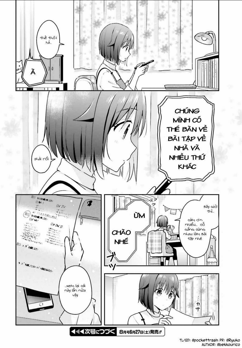 komori-san trầm lặng và oobayashi-kun ồn ào chapter 6 - Trang 2