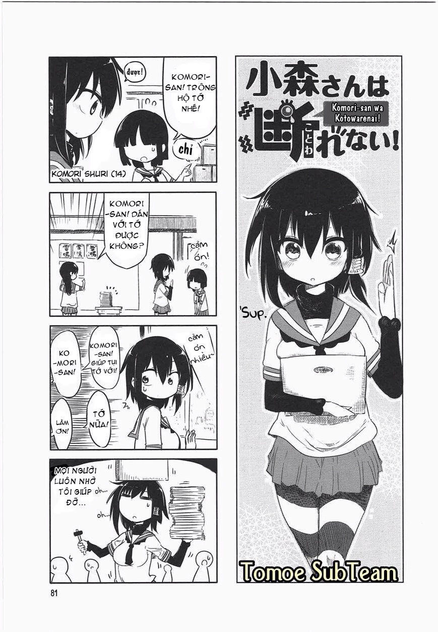 komori-san wa kotowarenai chương 11 - Next chương 12