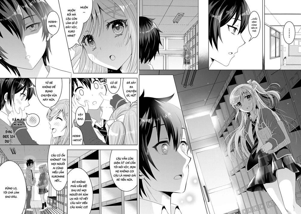 konbini goutou kara tasuketa jimi tenin ga, onaji kurasu no ubude kawaii gyarudatta chapter 2 - Trang 2