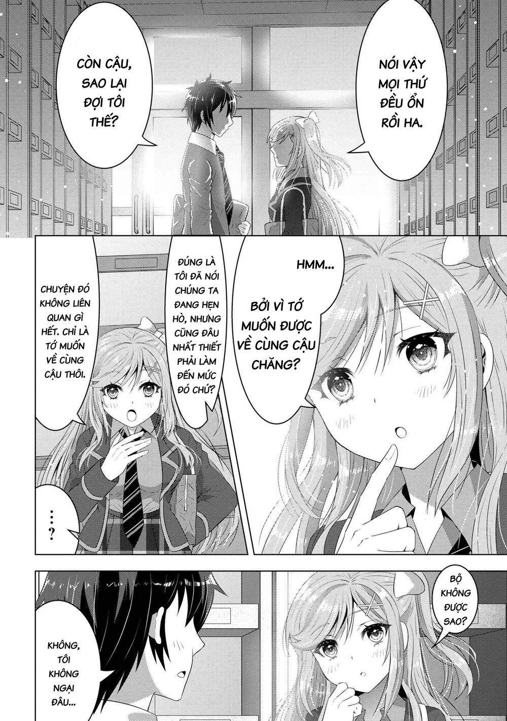 konbini goutou kara tasuketa jimi tenin ga, onaji kurasu no ubude kawaii gyarudatta chapter 2 - Trang 2