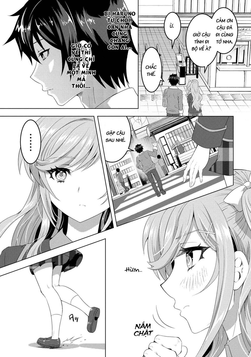 konbini goutou kara tasuketa jimi tenin ga, onaji kurasu no ubude kawaii gyarudatta chapter 2 - Trang 2