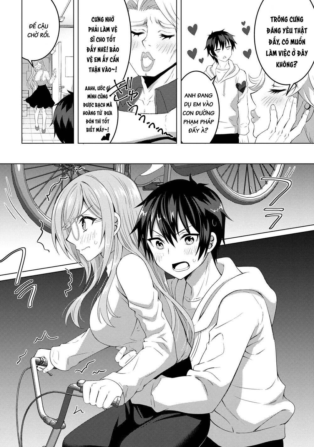 konbini goutou kara tasuketa jimi tenin ga, onaji kurasu no ubude kawaii gyarudatta chapter 2 - Trang 2