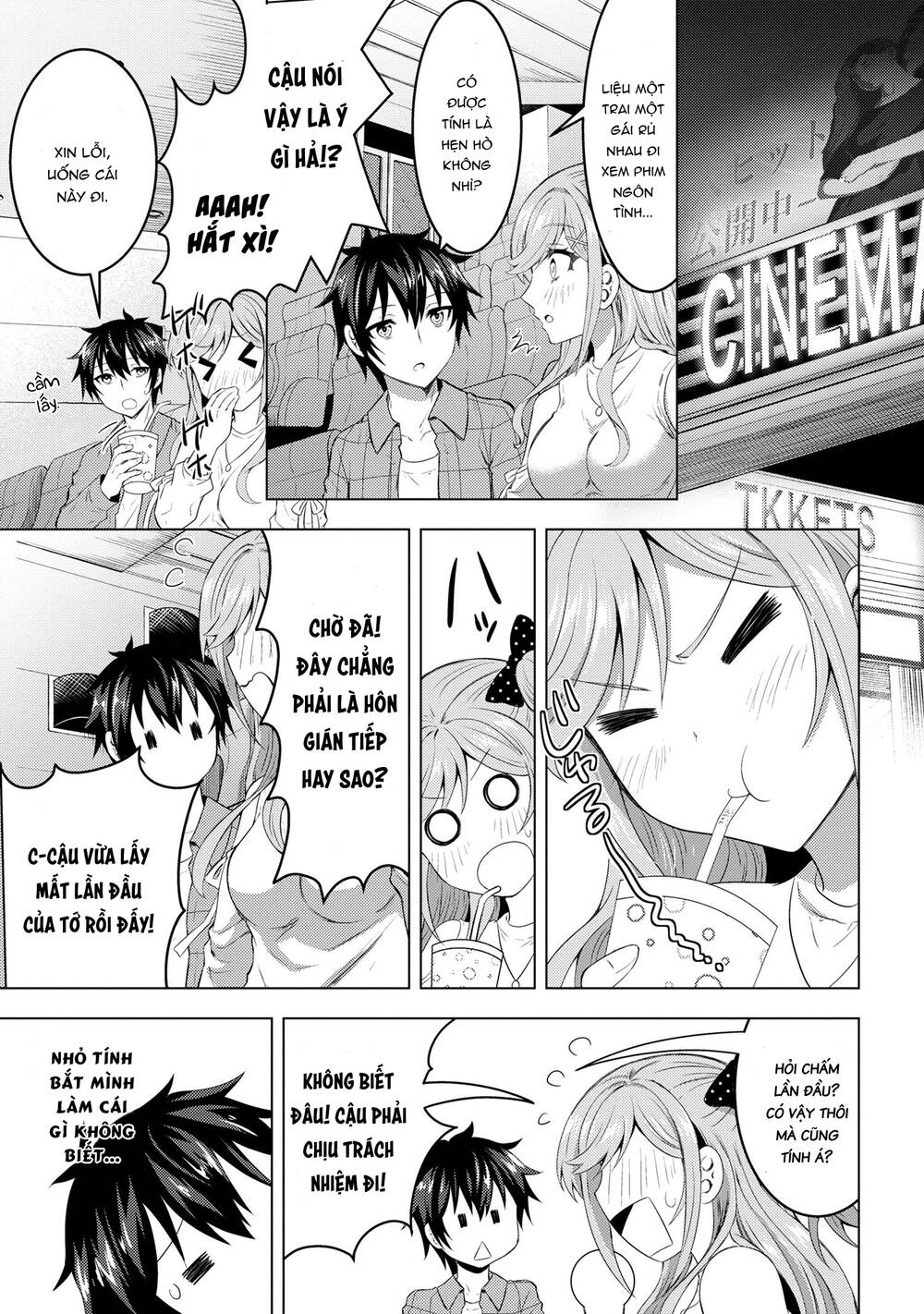 konbini goutou kara tasuketa jimi tenin ga, onaji kurasu no ubude kawaii gyarudatta chapter 2 - Trang 2