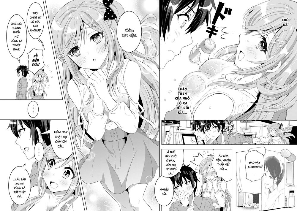 konbini goutou kara tasuketa jimi tenin ga, onaji kurasu no ubude kawaii gyarudatta chapter 2 - Trang 2