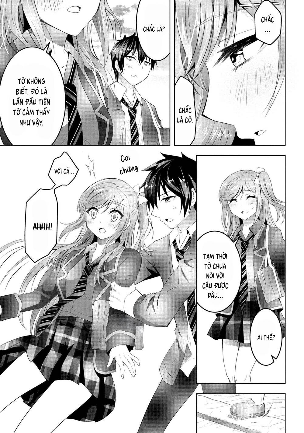 konbini goutou kara tasuketa jimi tenin ga, onaji kurasu no ubude kawaii gyarudatta chapter 4 - Trang 2