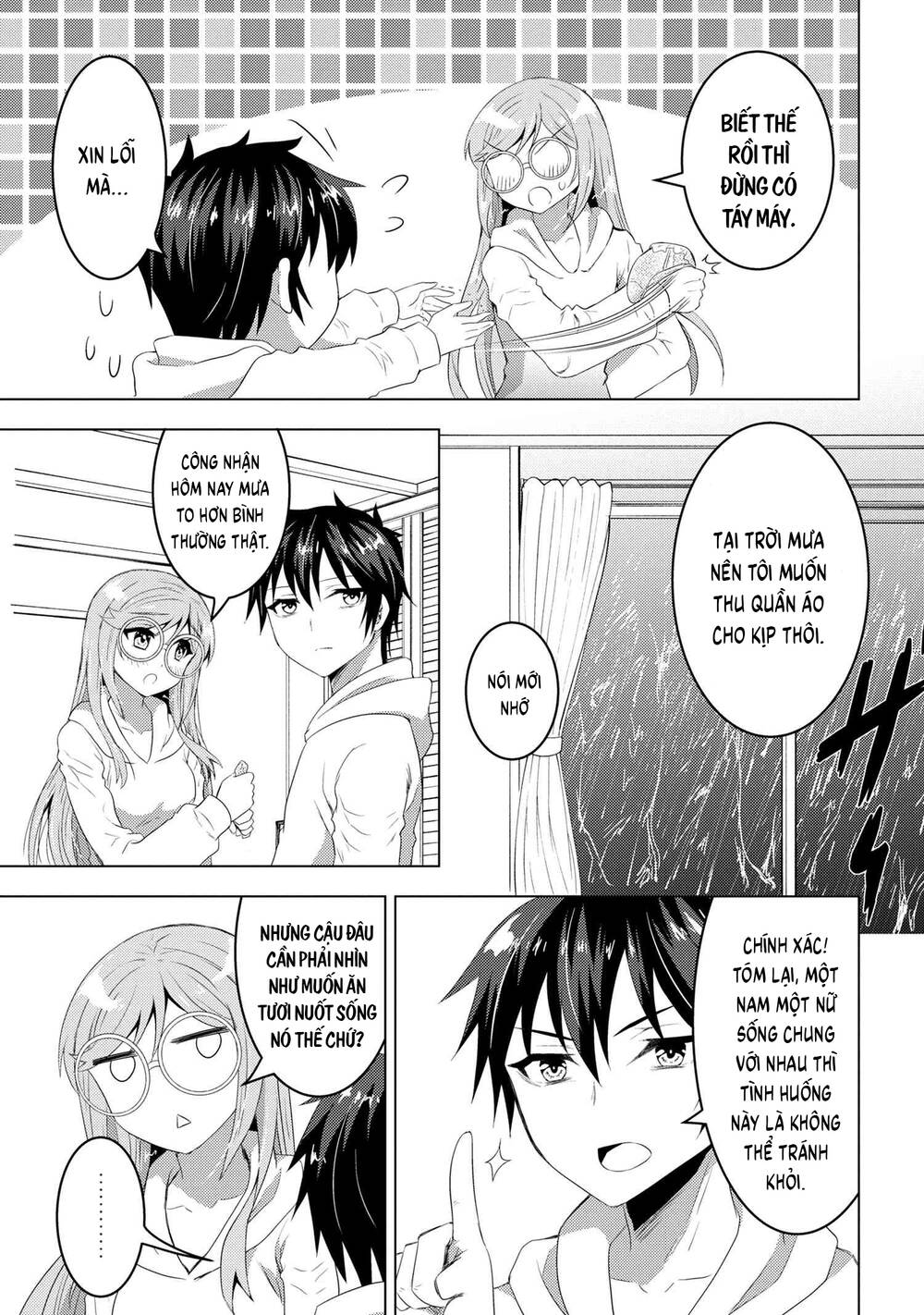 konbini goutou kara tasuketa jimi tenin ga, onaji kurasu no ubude kawaii gyarudatta chapter 4 - Trang 2