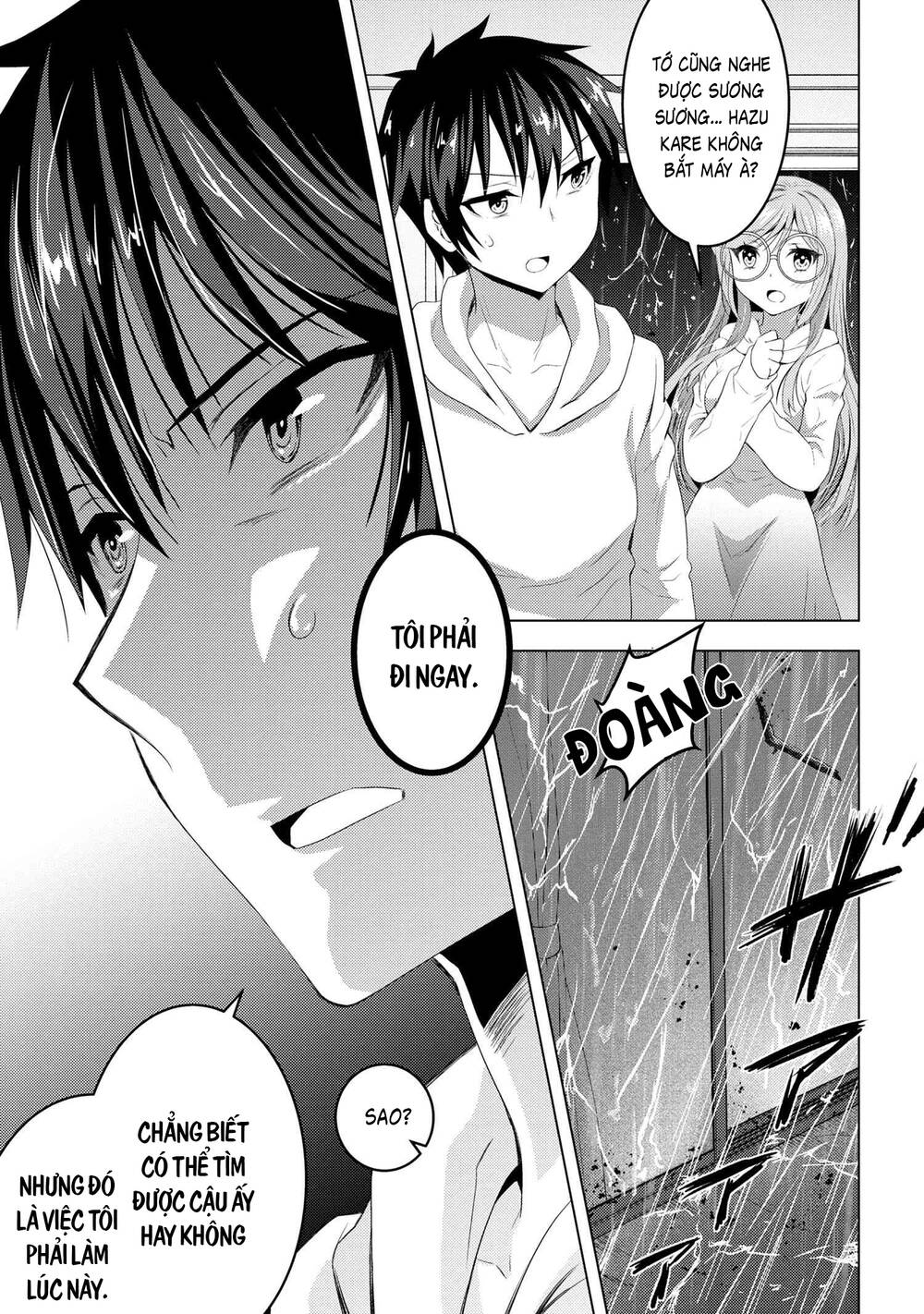 konbini goutou kara tasuketa jimi tenin ga, onaji kurasu no ubude kawaii gyarudatta chapter 4 - Trang 2