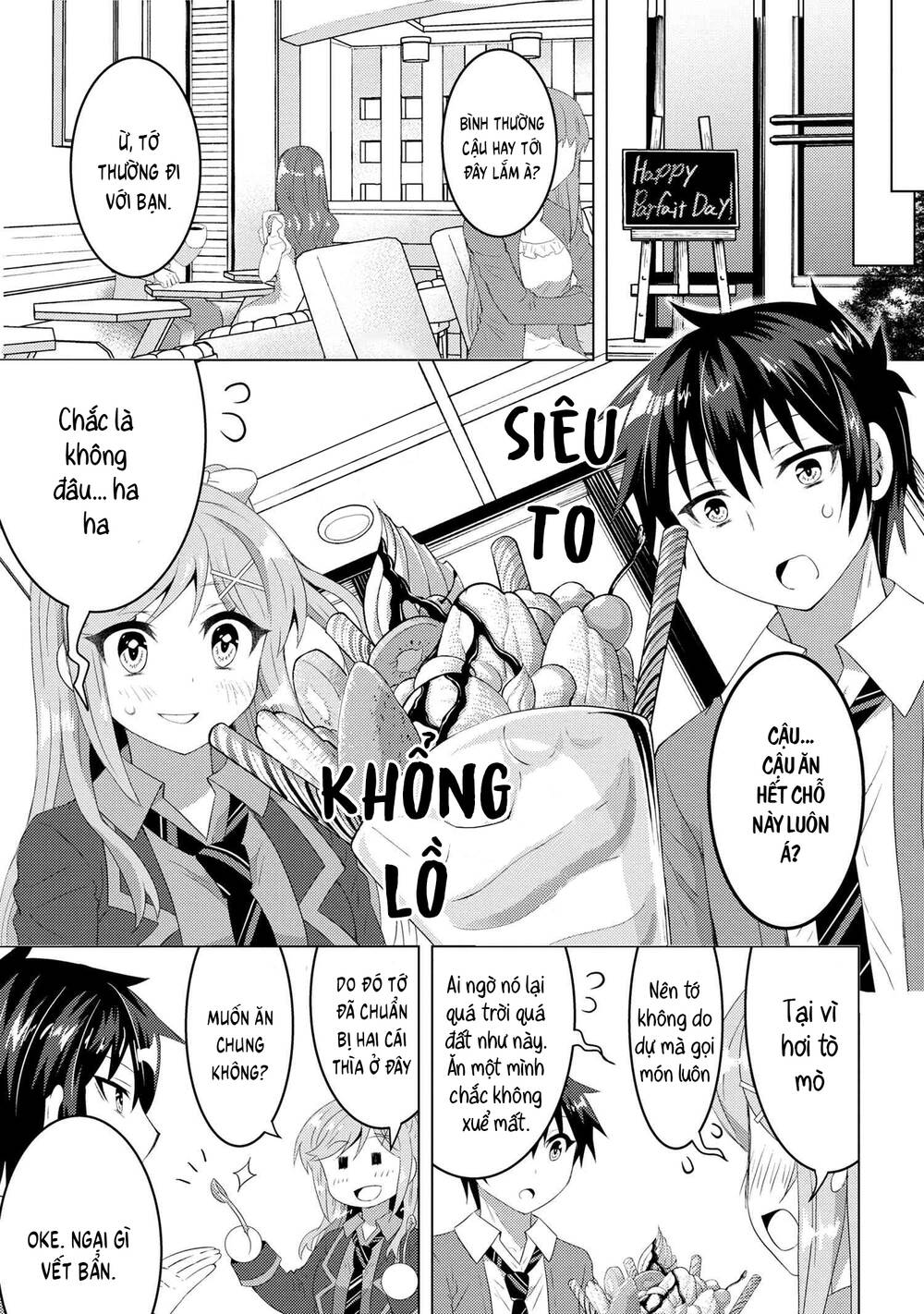 konbini goutou kara tasuketa jimi tenin ga, onaji kurasu no ubude kawaii gyarudatta chapter 4 - Trang 2