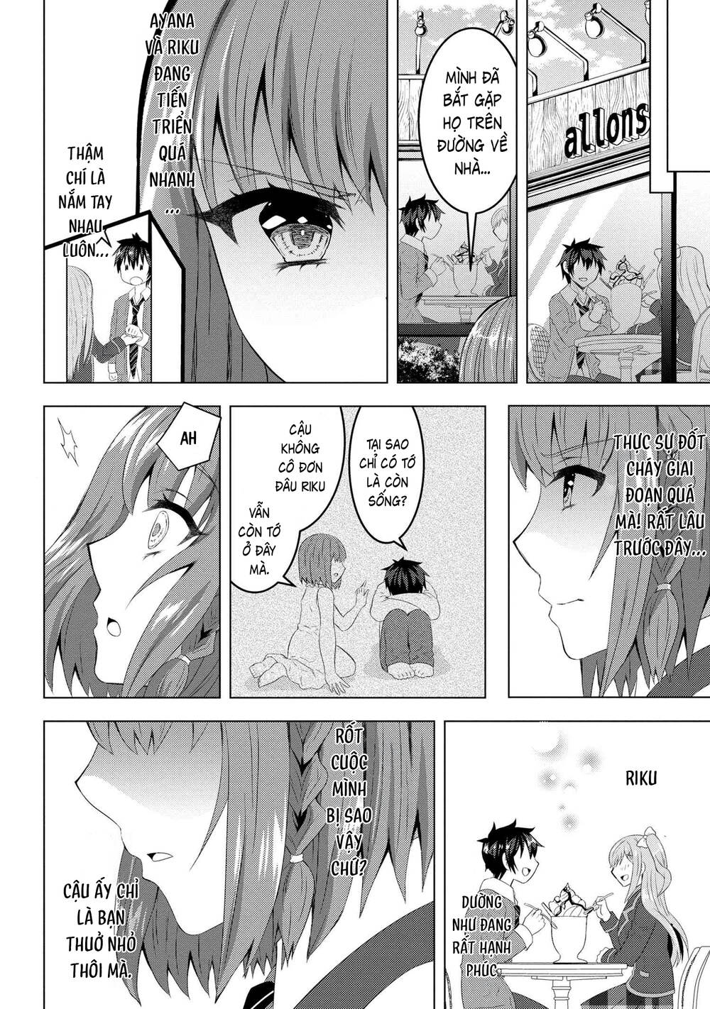 konbini goutou kara tasuketa jimi tenin ga, onaji kurasu no ubude kawaii gyarudatta chapter 4 - Trang 2