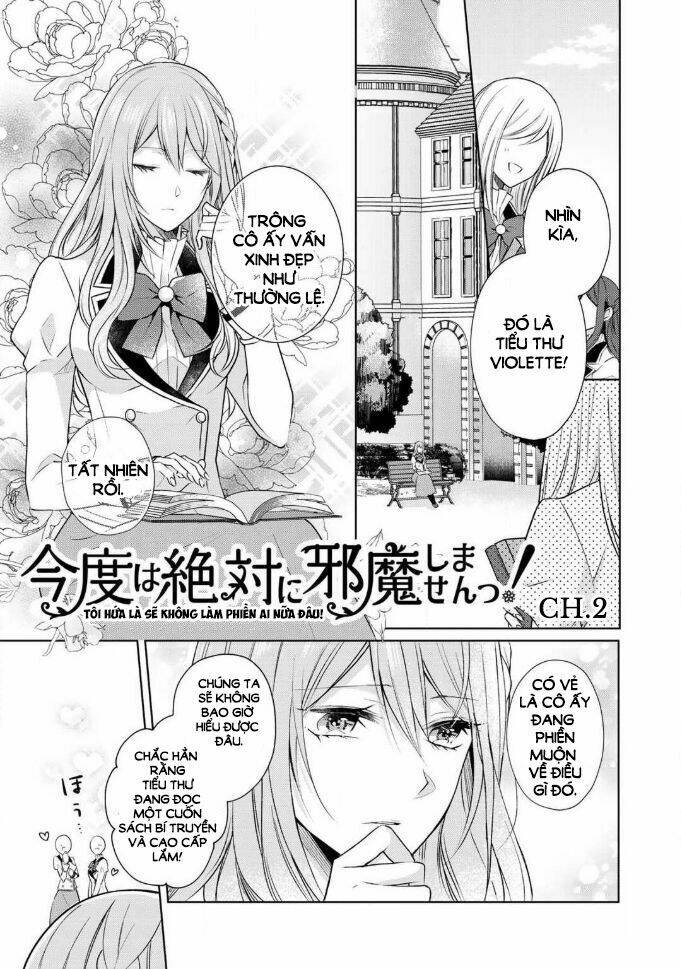 kondo wa zettai jama shimasen! chapter 2 - Trang 2