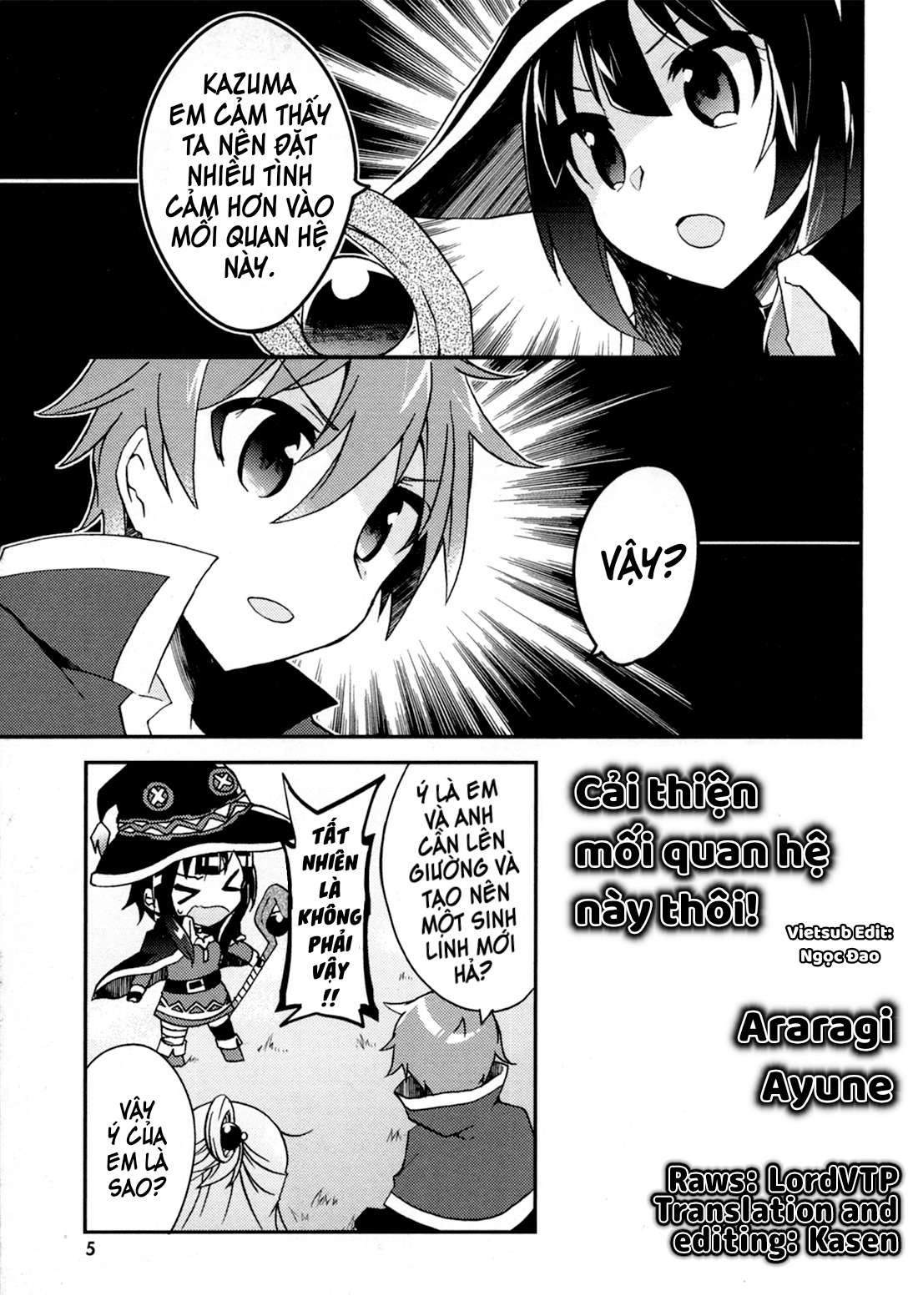 Kono Subarashii Sekai Ni Shukufuku Wo! Tuyển Tập Megumin Quyển 1 Chapter 1 - Next Chapter 2