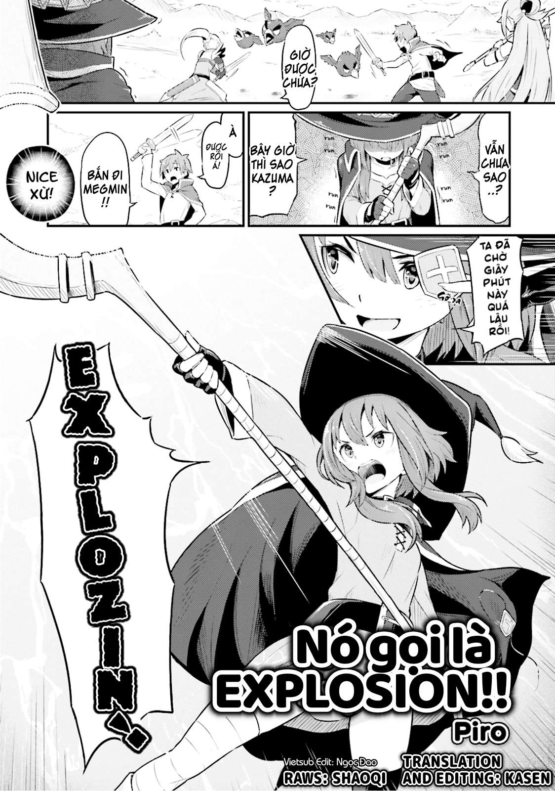 Kono Subarashii Sekai Ni Shukufuku Wo! Tuyển Tập Megumin Quyển 1 Chapter 2 - Next Chapter 3