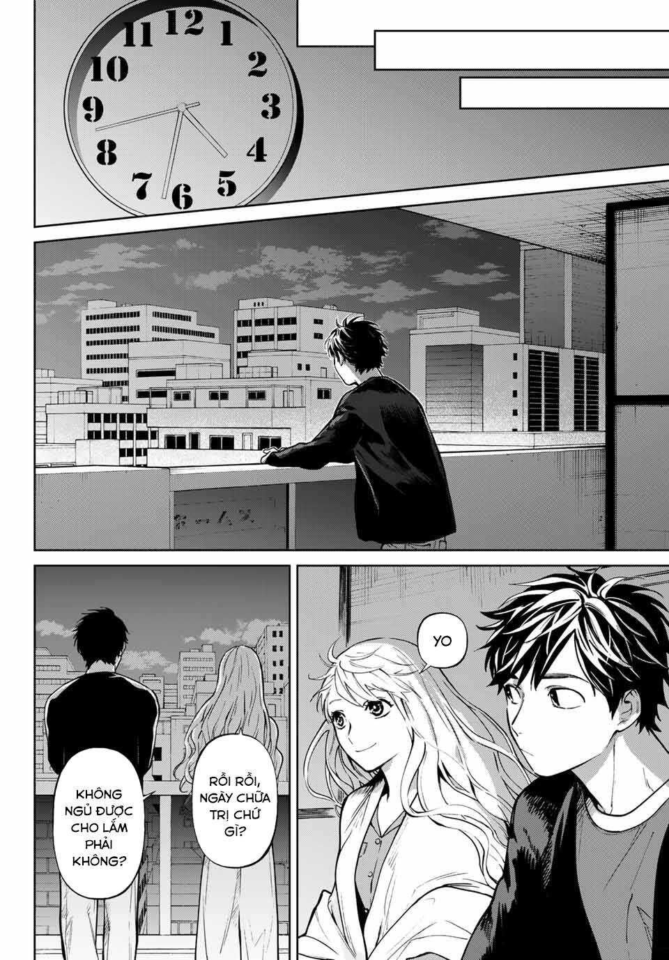 konya wa tsuki ga kirei desu ga, toriaezu shi ne chapter 58: (end) - Trang 2