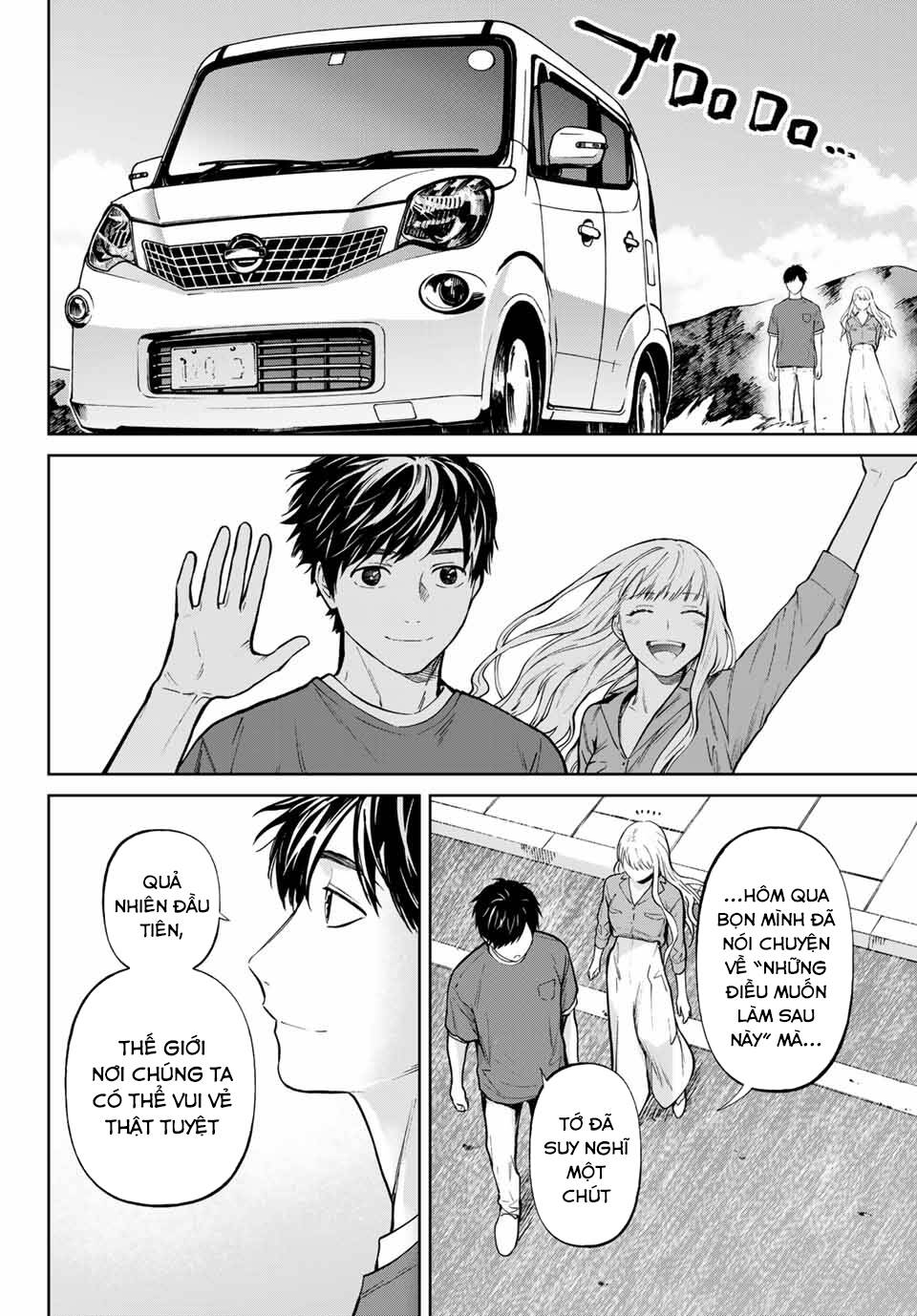 konya wa tsuki ga kirei desu ga, toriaezu shi ne chapter 58: (end) - Trang 2