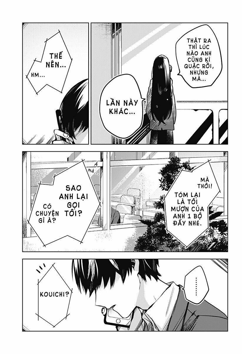 kuchi ga saketemo kimi ni wa chapter 18 - Trang 2