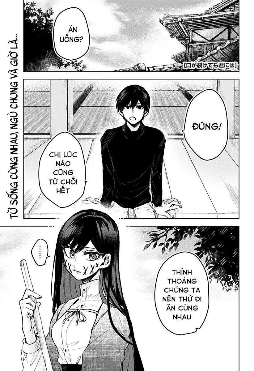 kuchi ga saketemo kimi niwa chapter 6 - Next chapter 7