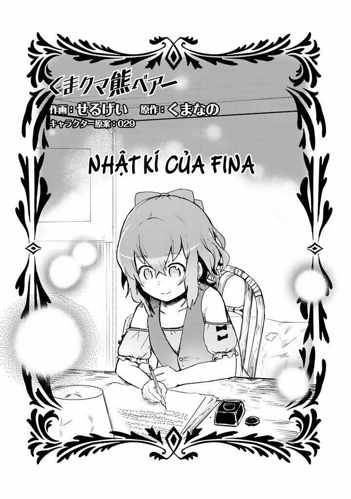 kuma kuma kuma bear chapter 10: nhật kí của fina - Trang 2