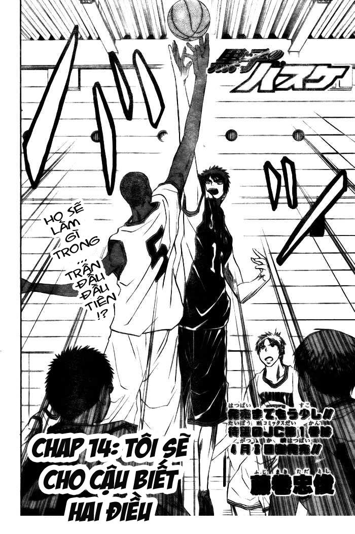 kuroko no basuke Chapter 14 - Next Chapter 15