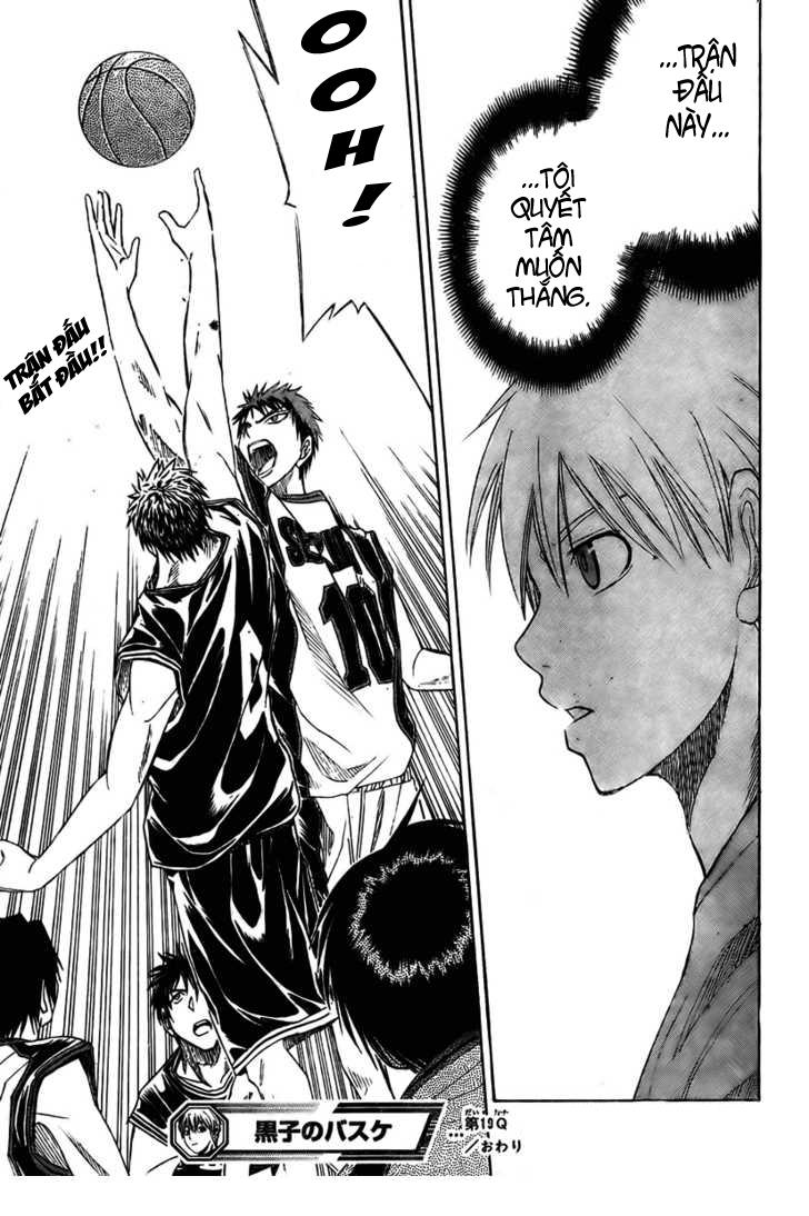 kuroko no basuke Chapter 19 - Next Chapter 20