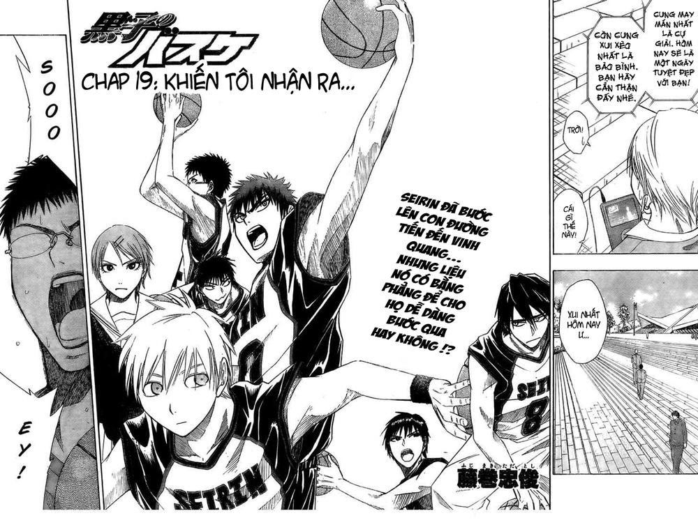 kuroko no basuke Chapter 19 - Next Chapter 20