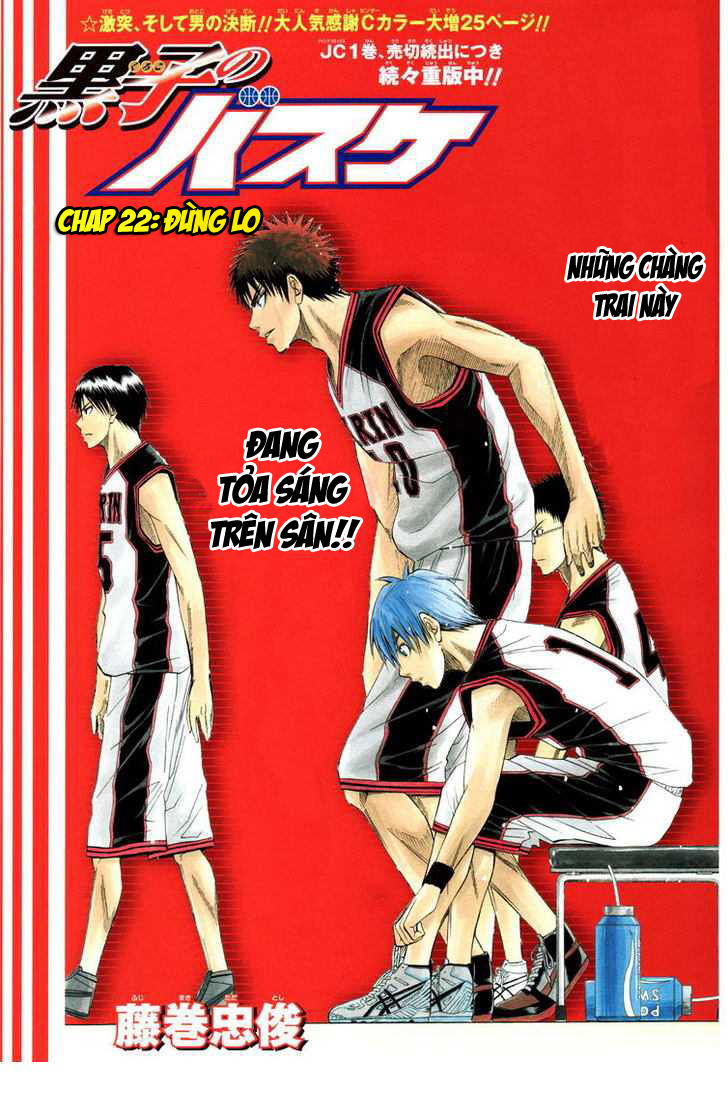 kuroko no basuke Chapter 22 - Next Chapter 23