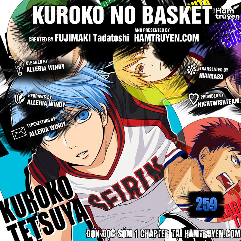 kuroko no basuke 259 - Next 260