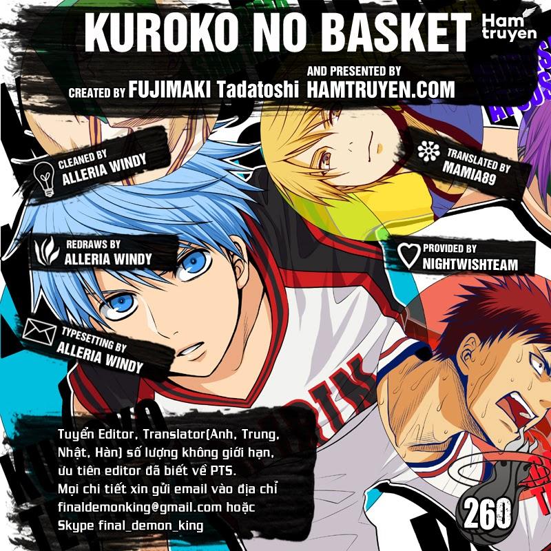 kuroko no basuke 260 - Next 261