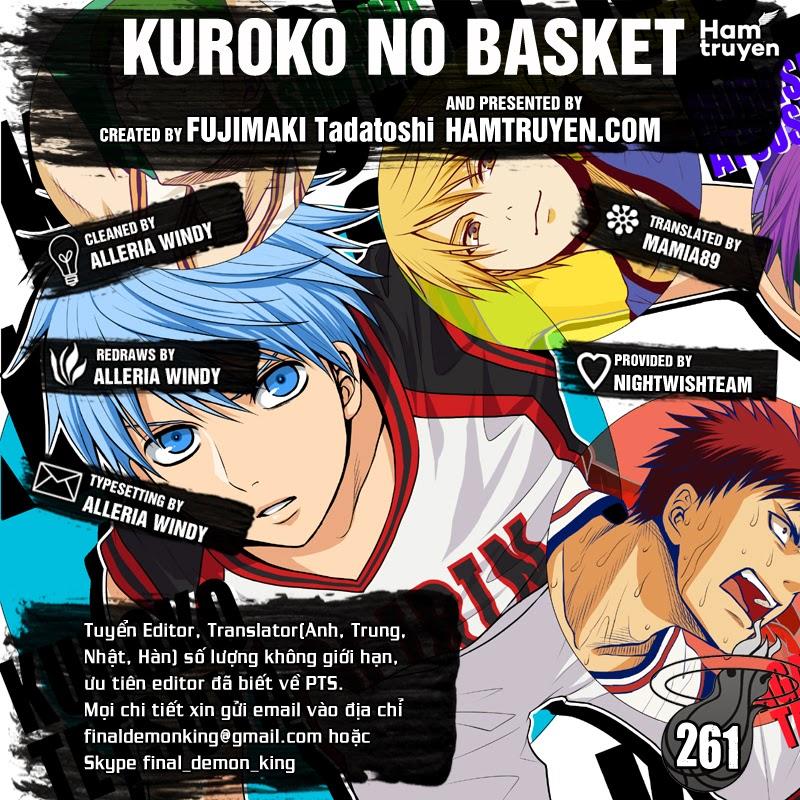 kuroko no basuke 261 - Next 262