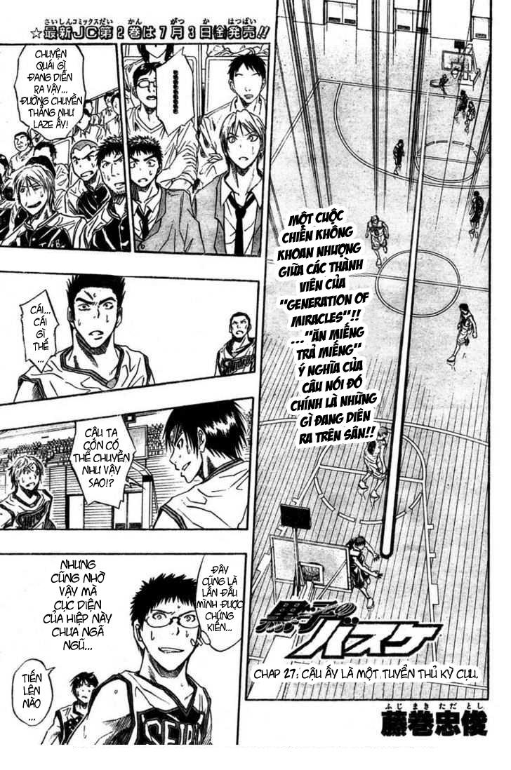 kuroko no basuke Chapter 27 - Next Chapter 28