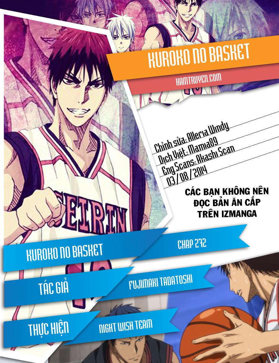 kuroko no basuke 272 - Next 273