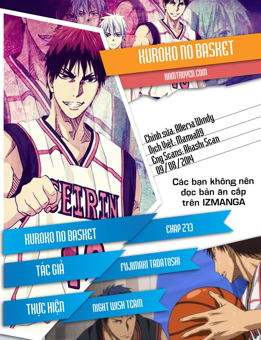 kuroko no basuke 273 - Next 274