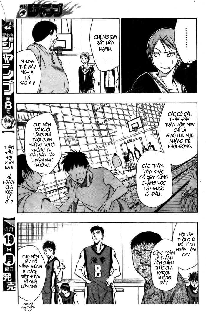 kuroko no basuke Chapter 4 - Next Chapter 5