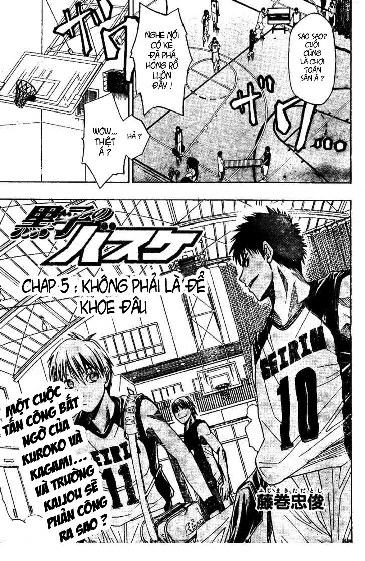 kuroko no basuke Chapter 5 - Next Chapter 6