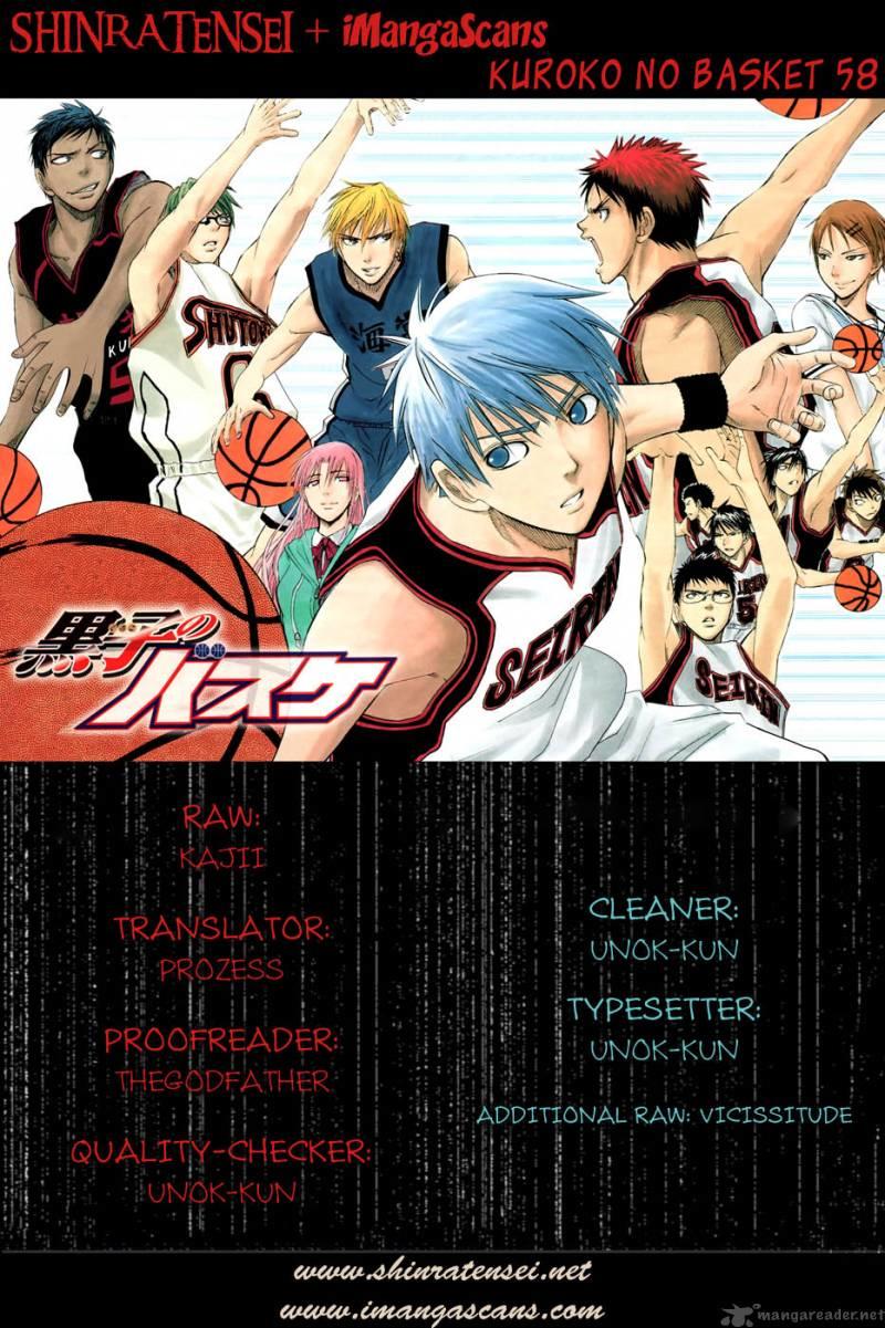 kuroko no basuke Chapter 58 - Next Chapter 59