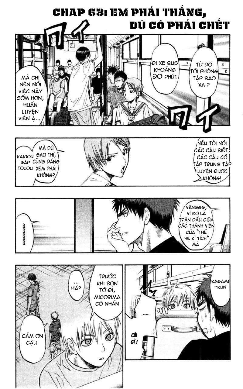 kuroko no basuke Chapter 63 - Next Chapter 64