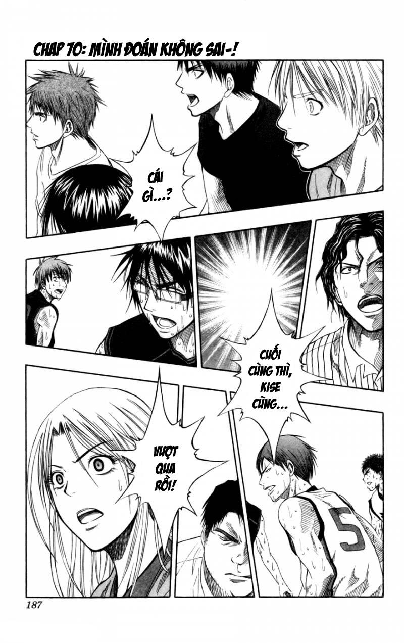 kuroko no basuke Chapter 70 - Next Chapter 71