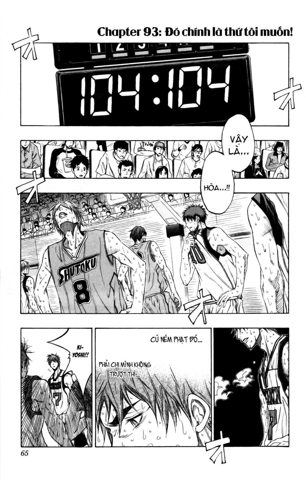 kuroko no basuke Chapter 93 - Next Chapter 94