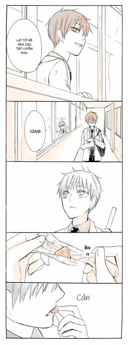 Kuroko – Tuyển Thủ Vô Hình: Akakuro Short Chapter 12 - Trang 2